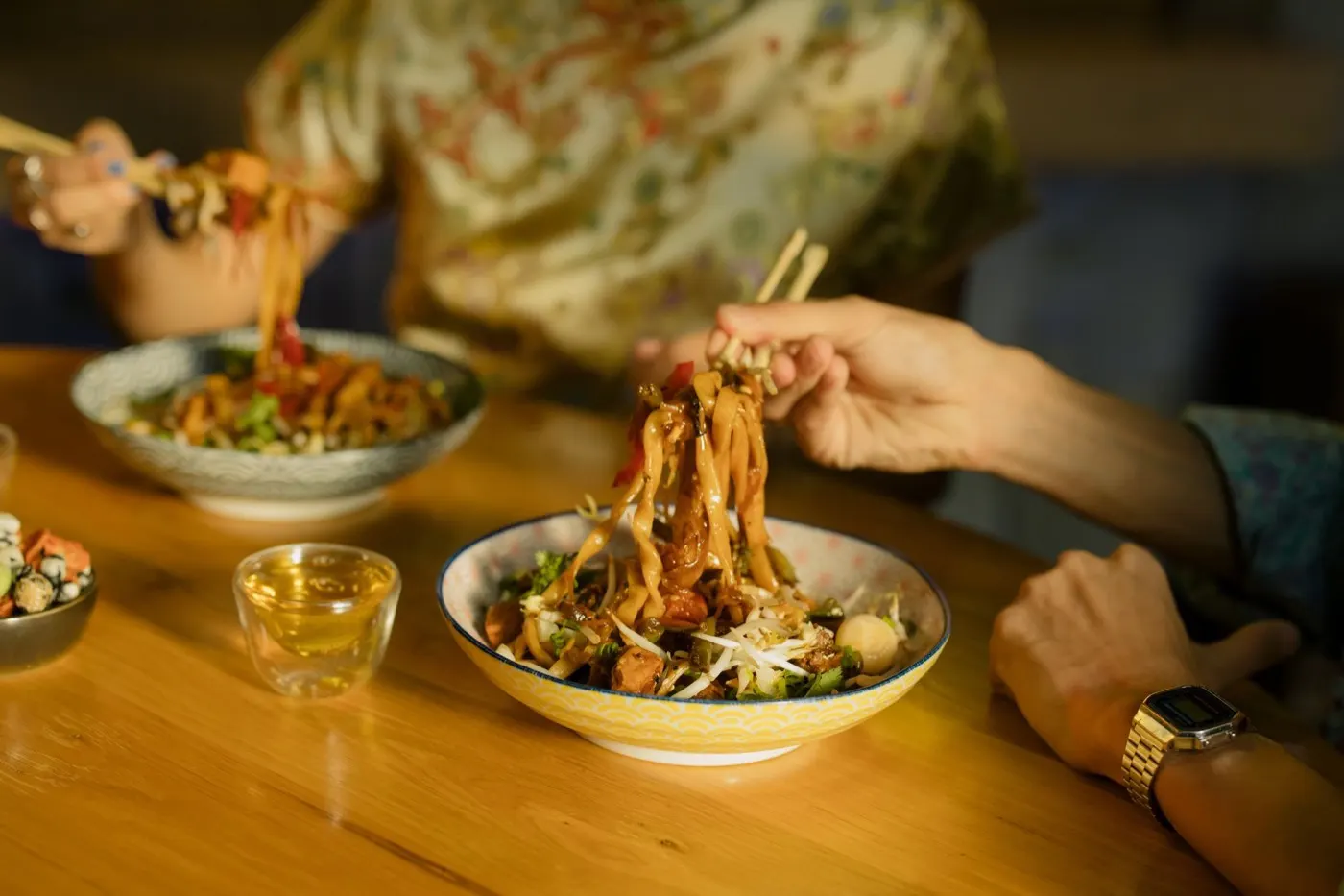 Noodles e bacchette